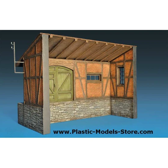 Goods Shed - Railway Storage 1/35 Miniart 35554 Goods Shed - Railway Storage 1/35 Miniart 35554