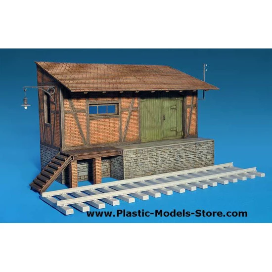 Goods Shed - Railway Storage 1/35 Miniart 35554 Goods Shed - Railway Storage 1/35 Miniart 35554
