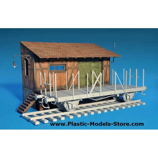 Goods Shed - Railway Storage 1/35 Miniart 35554 Goods Shed - Railway Storage 1/35 Miniart 35554