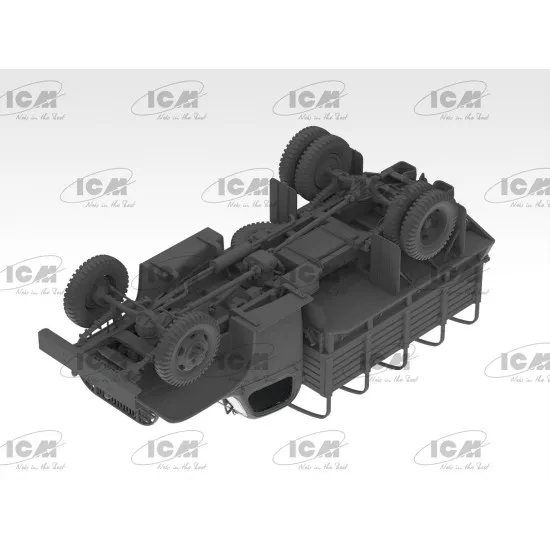 ICM 35593 - 1/35 - G7107 Army Truck WWII scale plastic model kit ICM 35593 - 1/35 - G7107 Army Truck WWII scale plastic model kit