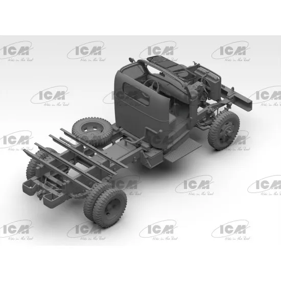 ICM 35593 - 1/35 - G7107 Army Truck WWII scale plastic model kit ICM 35593 - 1/35 - G7107 Army Truck WWII scale plastic model kit