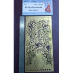 CAT4 E48003 - 1/48 - Weathering stencils template. Photo etched