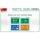 Miniart 35653 - 1/35 Traffic signs. Israel scale plastic model kit Buildings