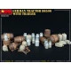 Miniart 38038 - 1/35 German tractor D8506 with trailer scale plastic model kit