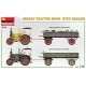 Miniart 38038 - 1/35 German tractor D8506 with trailer scale plastic model kit