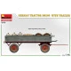 Miniart 38038 - 1/35 German tractor D8506 with trailer scale plastic model kit