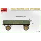 Miniart 38038 - 1/35 German tractor D8506 with trailer scale plastic model kit