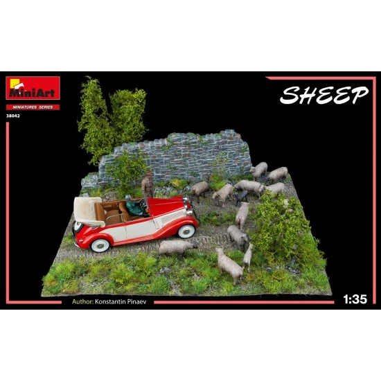 Miniart 38042 - 1/35 SHEEP scale plastic model kit Miniatures Miniart 38042 - 1/35 SHEEP scale plastic model kit Miniatures