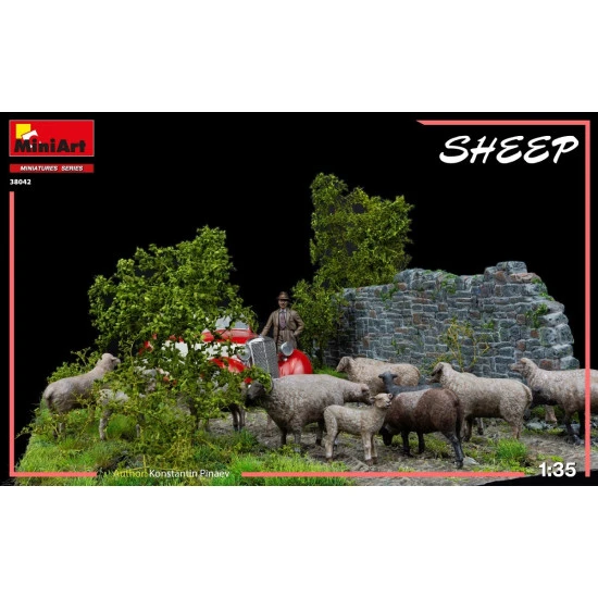 Miniart 38042 - 1/35 SHEEP scale plastic model kit Miniatures Miniart 38042 - 1/35 SHEEP scale plastic model kit Miniatures