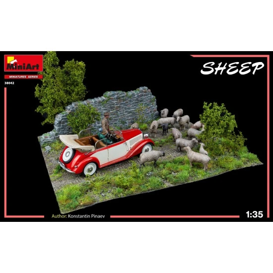 Miniart 38042 - 1/35 SHEEP scale plastic model kit Miniatures Miniart 38042 - 1/35 SHEEP scale plastic model kit Miniatures