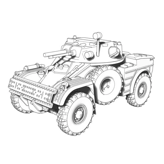 ACE 72455 - 1/72 - AML-60 Mortar Carrier (4x4) scale plastic model kit