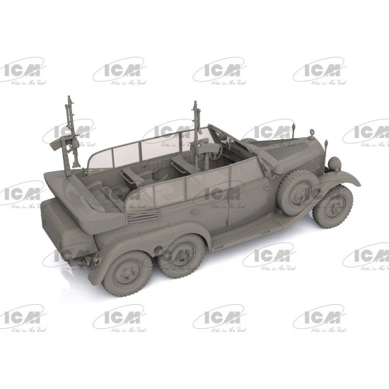 ICM 35530 - 1/35 Type G4 Partisanenwagen German WWII vehicle with machine gun