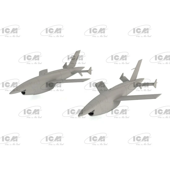 ICM 48403 - 1/48 BQM-34A (Q-2C) Firebee US Drone plastic model kit