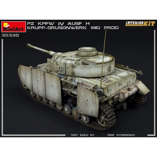 Miniart 35330 - 1/35 Pz.Kpfw.IV Ausf. H KRUPP-GRUSONWERK. MID PROD. AUG-SEP 1943