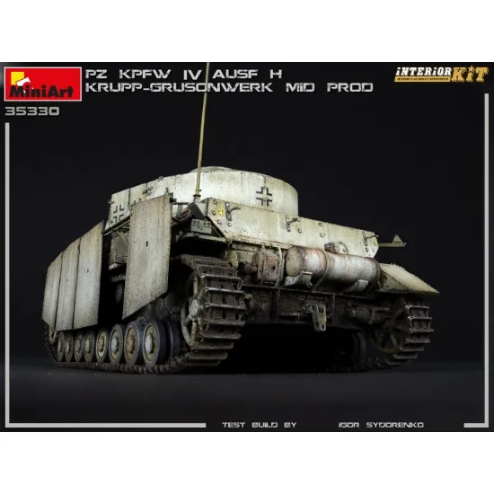 Miniart 35330 - 1/35 Pz.Kpfw.IV Ausf. H KRUPP-GRUSONWERK. MID PROD. AUG-SEP 1943
