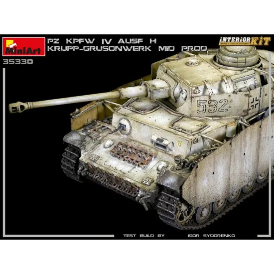 Miniart 35330 - 1/35 Pz.Kpfw.IV Ausf. H KRUPP-GRUSONWERK. MID PROD. AUG-SEP 1943