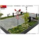 Miniart 36059 - 1/35 Railroad Crossing scale plastic model kit Miniart 36059 - 1/35 Railroad Crossing scale plastic model kit