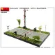 Miniart 36059 - 1/35 Railroad Crossing scale plastic model kit Miniart 36059 - 1/35 Railroad Crossing scale plastic model kit