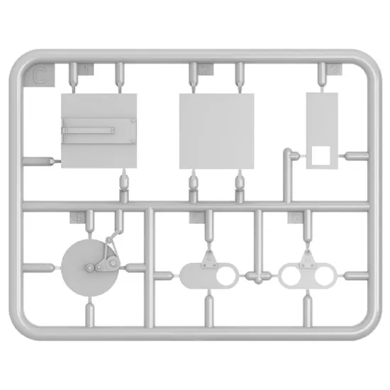 Miniart 36059 - 1/35 Railroad Crossing scale plastic model kit Miniart 36059 - 1/35 Railroad Crossing scale plastic model kit