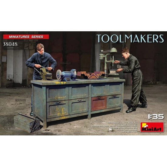 Miniart 38048 - 1/35 Toolmakers scale plastic model kit