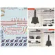 Print Scale 72-435 - 1/72 Lockheed SR-71 Part-1, Decals for aircraft