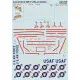 Print Scale 72-435 - 1/72 Lockheed SR-71 Part-1, Decals for aircraft