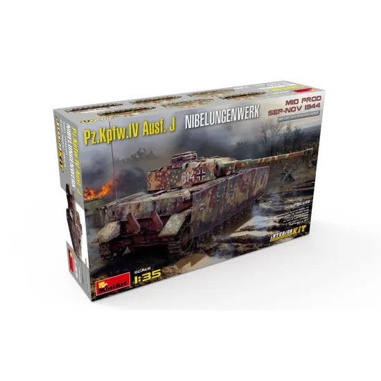 Miniart 35339 - 1/35 Pz.Kpfw.IV Ausf. J Nibelungenwerk. MID PROD. SEP-NOV 1944