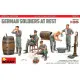 Miniart 35378 - 1/35 German Soldiers at rest. special edition scale model kit