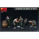 Miniart 35378 - 1/35 German Soldiers at rest. special edition scale model kit