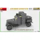 Us Stock Miniart 39021 - 1/35 Austin Armoured Car Indian Pattern. British Service. Interior
