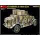 Us Stock Miniart 39021 - 1/35 Austin Armoured Car Indian Pattern. British Service. Interior