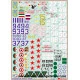 Sukhoi Su-24 Fencer family decals 1/48 BEGEMOT 48019