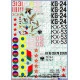 Sukhoi Su-24 Fencer family decals 1/48 BEGEMOT 48019