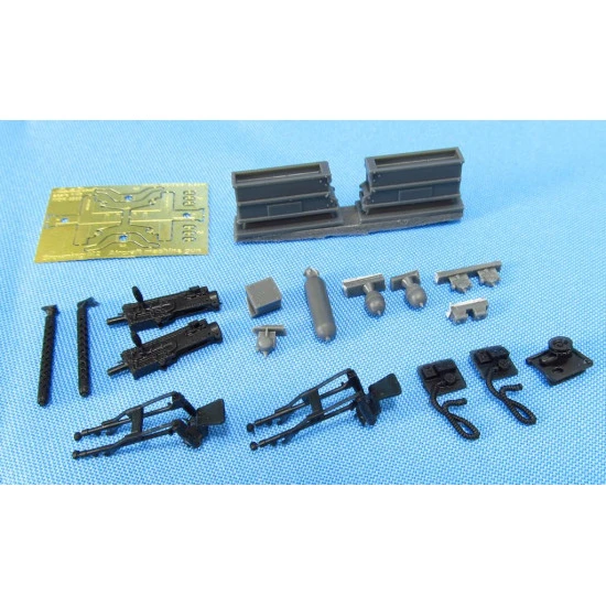 Metallic Details MDR4870 - 1/48 B-17. Waist-gunners cabin (for HK Models kit)