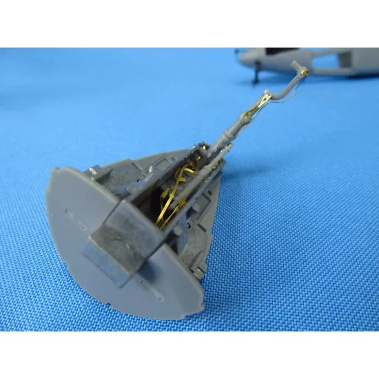 Metallic Details MDR4886 - 1/48 Me 262. Wheel bays (for HobbyBoss model kit)