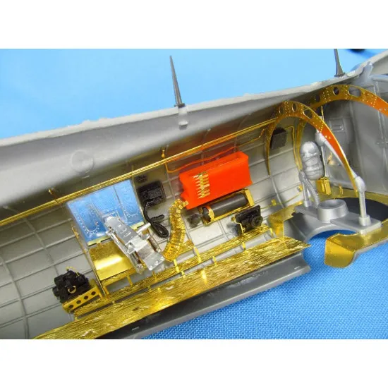 Metallic Details MDR4892 - 1/48 B-17. Waist-gunners cabin (Monogram) scale kit