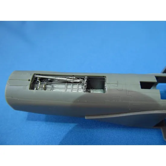 Metallic Details MDR48100 - 1/48 MiG-23. Wheel bays (for Trumpeter model kit)