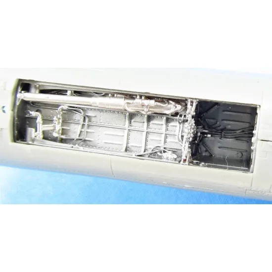 Metallic Details MDR48100 - 1/48 MiG-23. Wheel bays (for Trumpeter model kit)