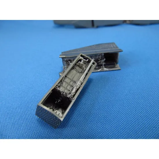 Metallic Details MDR48100 - 1/48 MiG-23. Wheel bays (for Trumpeter model kit)