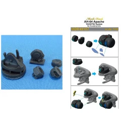 Metallic Details MDR48107 - 1/48 AH-64 Apache. TADS/PNV System (for Academy kit)