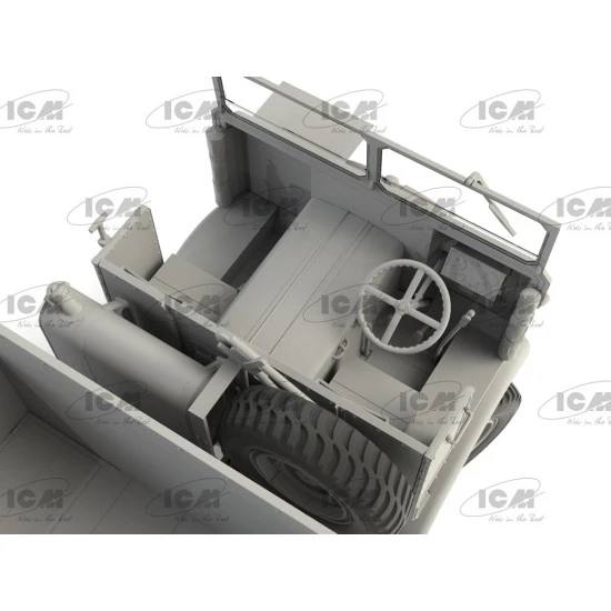 ICM 35600 - 1/35 Leyland Retriever General Service WWII British Truck model kit