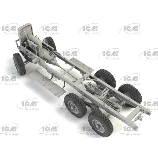 ICM 35600 - 1/35 Leyland Retriever General Service WWII British Truck model kit