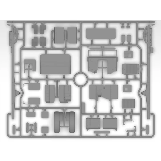 ICM 35600 - 1/35 Leyland Retriever General Service WWII British Truck model kit