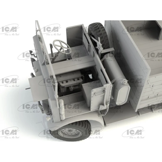 ICM 35600 - 1/35 Leyland Retriever General Service WWII British Truck model kit