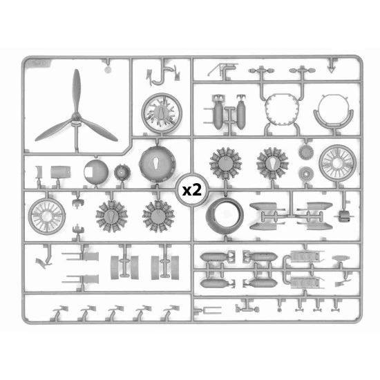 ICM 48279 - 1/48 B-26K Counter Invader USAF Vietnam War Attack Aircraft model