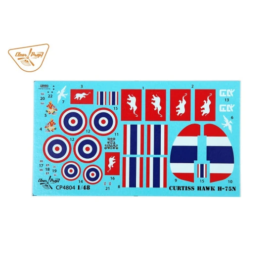 Clear Prop CP4804 - 1/48 H-75N Hawk, Advanced kit, scale model kit