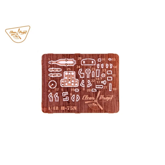 Clear Prop CP4804 - 1/48 H-75N Hawk, Advanced kit, scale model kit