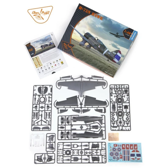 Clear Prop CP4804 - 1/48 H-75N Hawk, Advanced kit, scale model kit