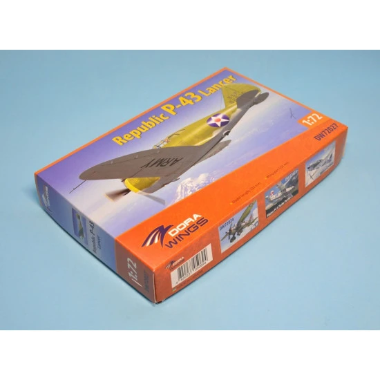 Dora Wings 72027 - 1/72 scale Republic P-43 Lancer model kit aircraft