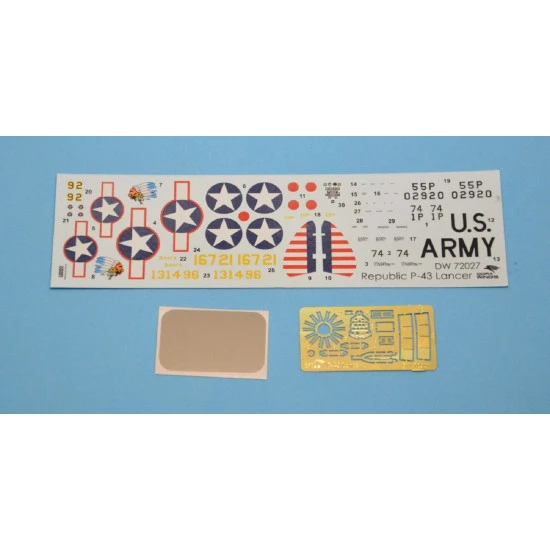 Dora Wings 72027 - 1/72 scale Republic P-43 Lancer model kit aircraft